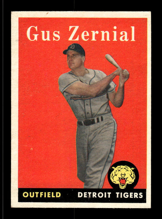 1958 Topps #112 Gus Zernial Very Good HOF-10005525
