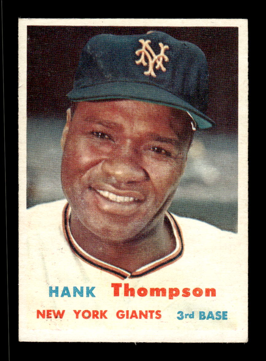 1957 Topps #109 Hank Thompson New York Giants EX HOF-10005537