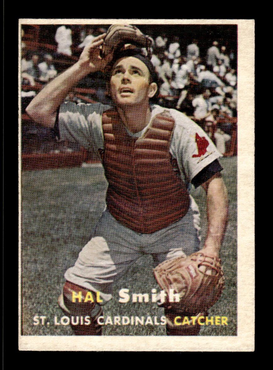 1957 Topps #111 Hal Smith St. Louis Cardinals EX HOF-10005540