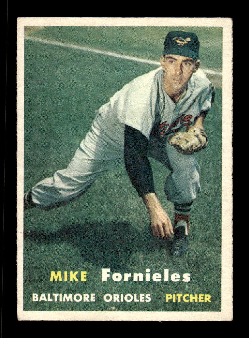1957 Topps #116 Mike Fornieles Baltimore Orioles EX HOF-10005544