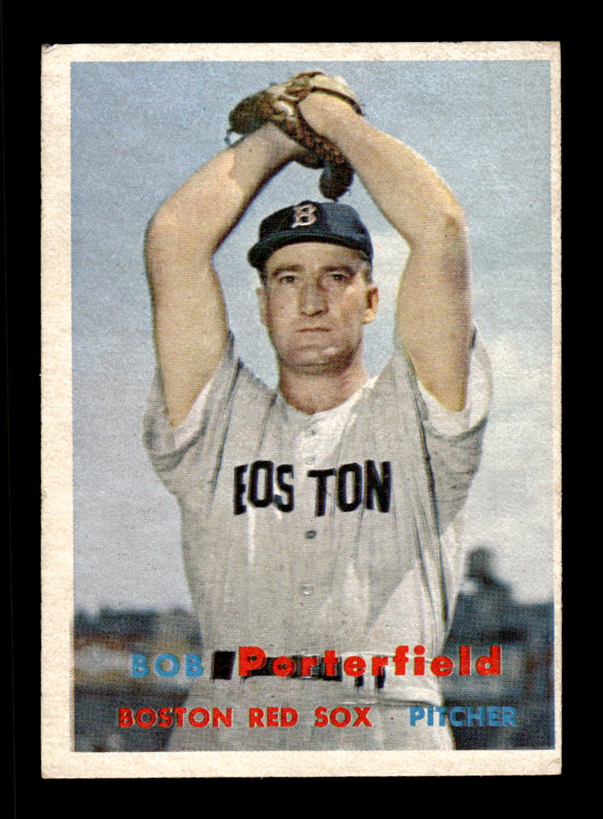 1957 Topps #118 Bob Porterfield Boston Red Sox EX HOF-10005546