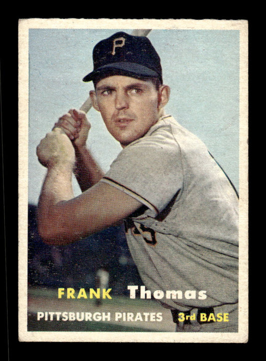 1957 Topps #140 Frank Thomas Pittsburgh Pirates EX HOF-10005568
