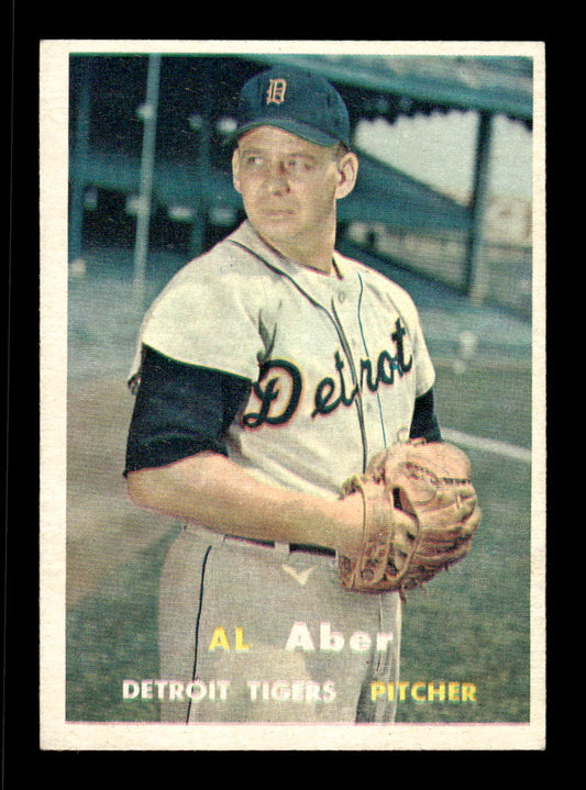 1957 Topps #141 Al Aber Detroit Tigers EX HOF-10005569