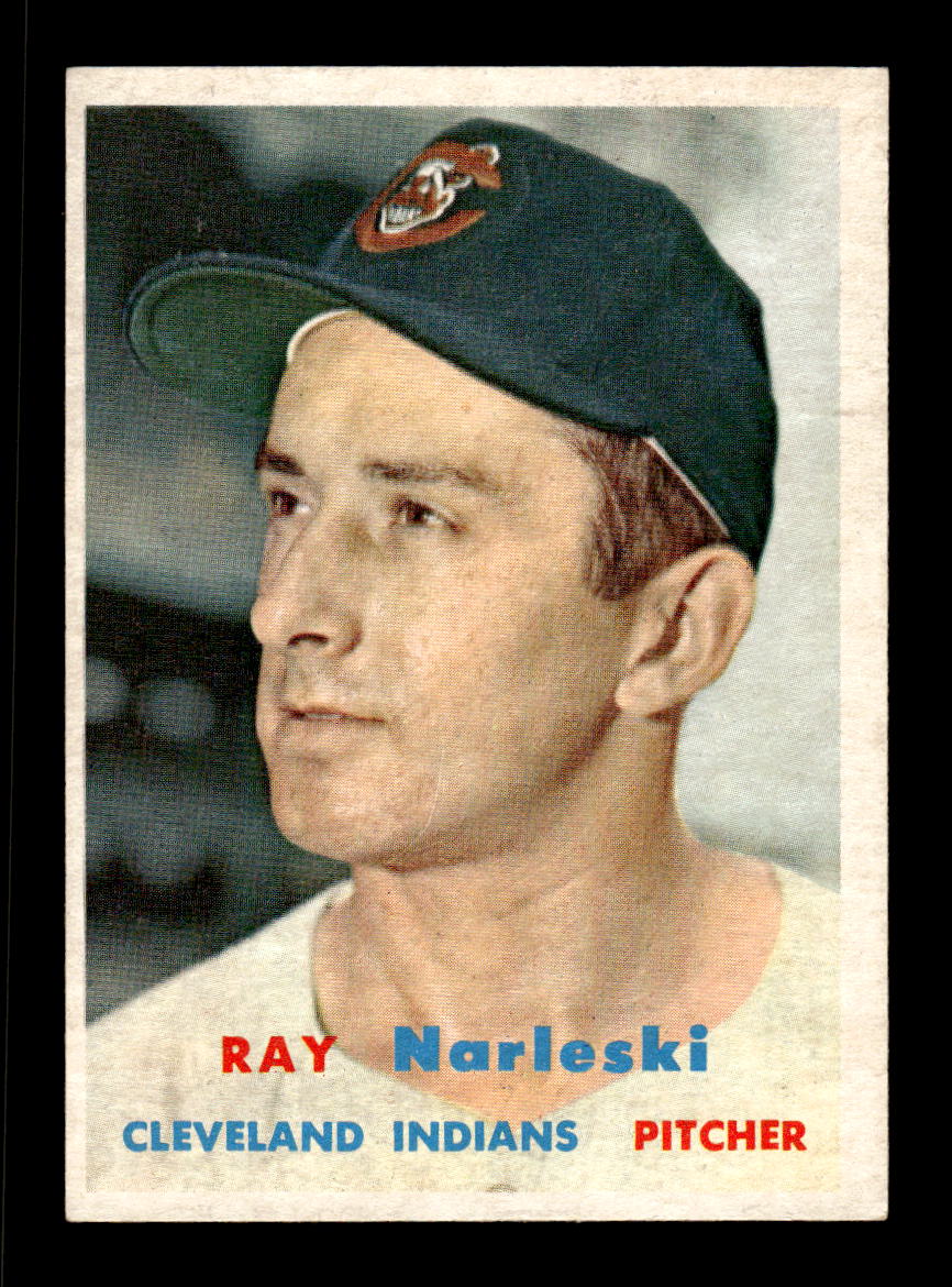 1957 Topps #144 Ray Narleski Cleveland Indians EX HOF-10005572