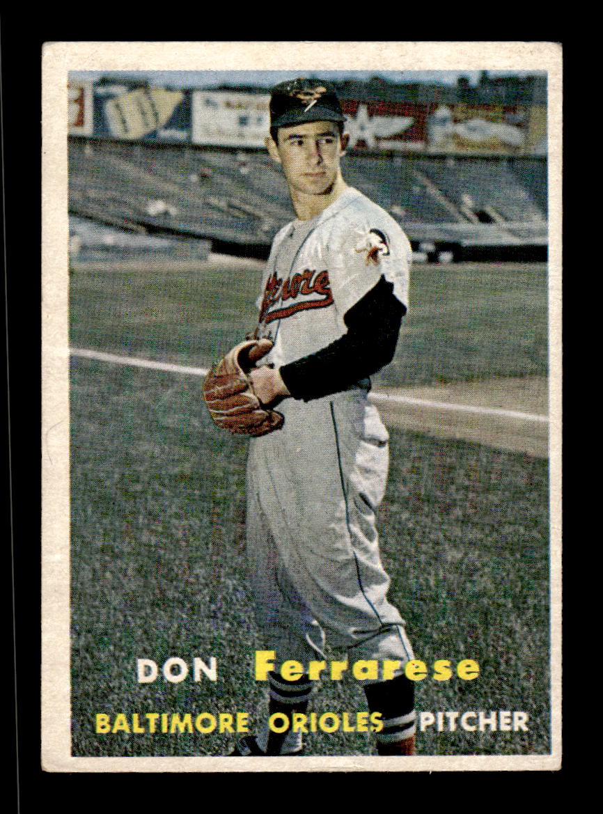 1957 Topps #146 Don Ferrarese Baltimore Orioles EX HOF-10005576