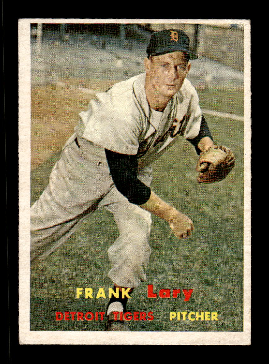 1957 Topps #168 Frank Lary Detroit Tigers EX HOF-10005597