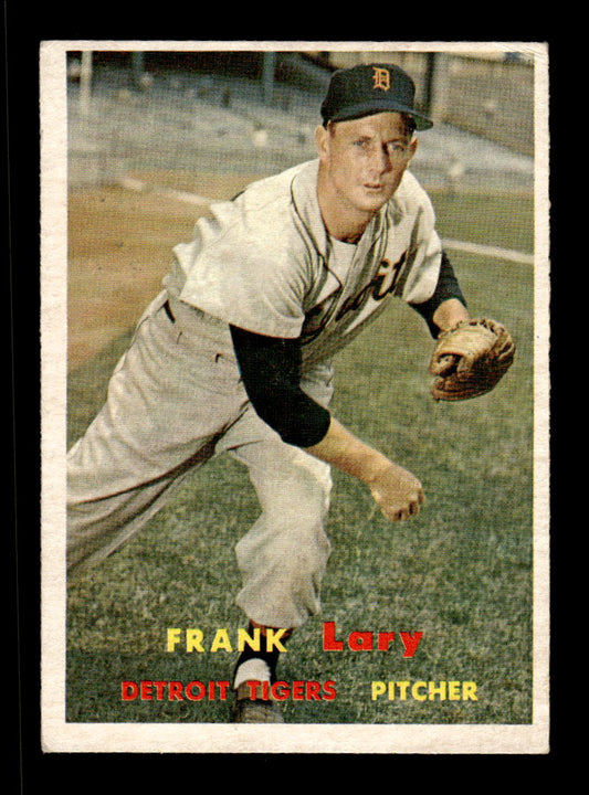 1957 Topps #168 Frank Lary Detroit Tigers EX HOF-10005597
