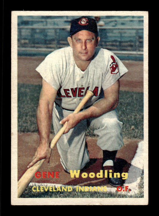 1957 Topps #172 Gene Woodling Cleveland Indians EX HOF-10005599