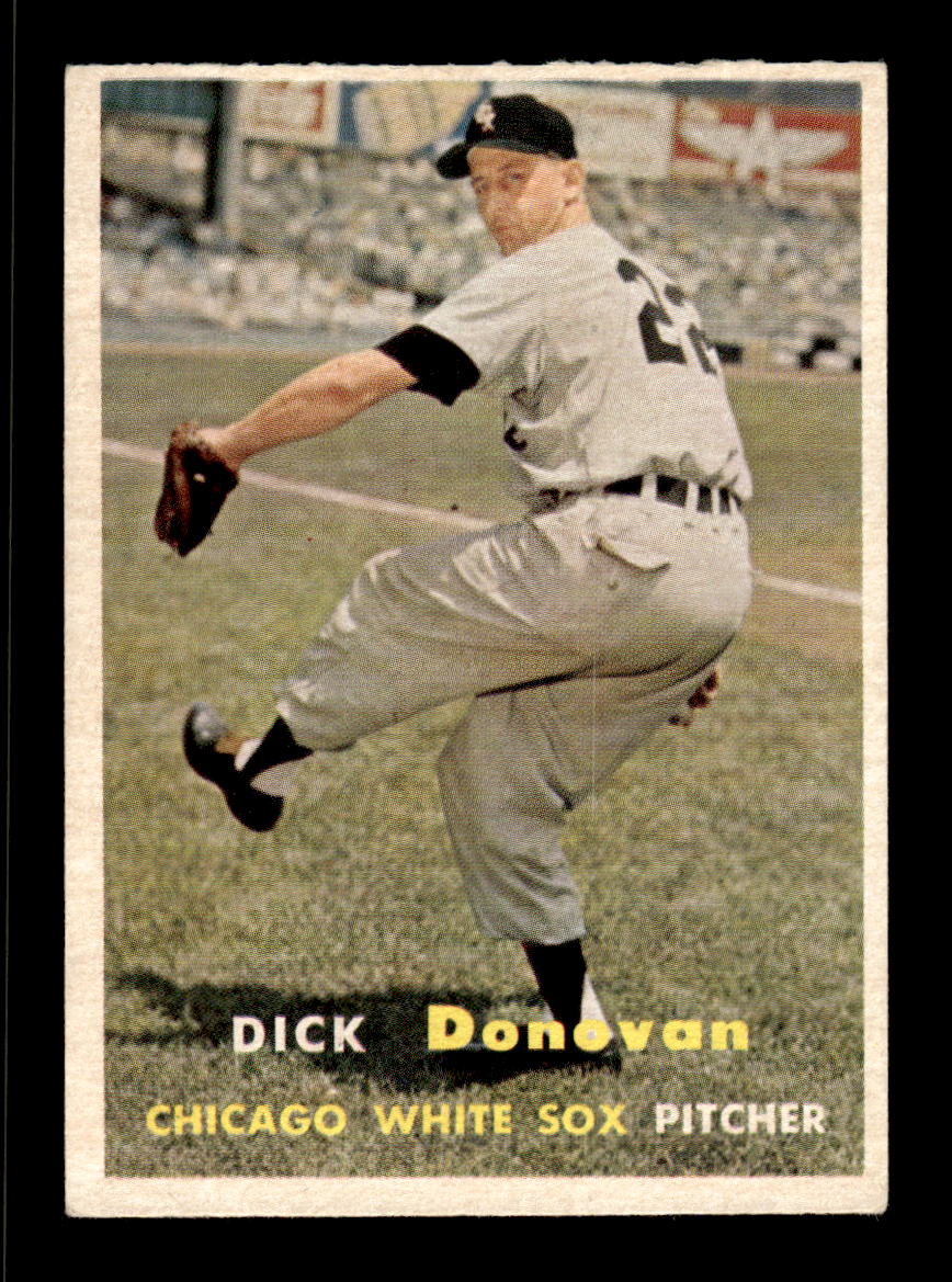 1957 Topps #181 Dick Donovan Chicago White Sox EX HOF-10005607