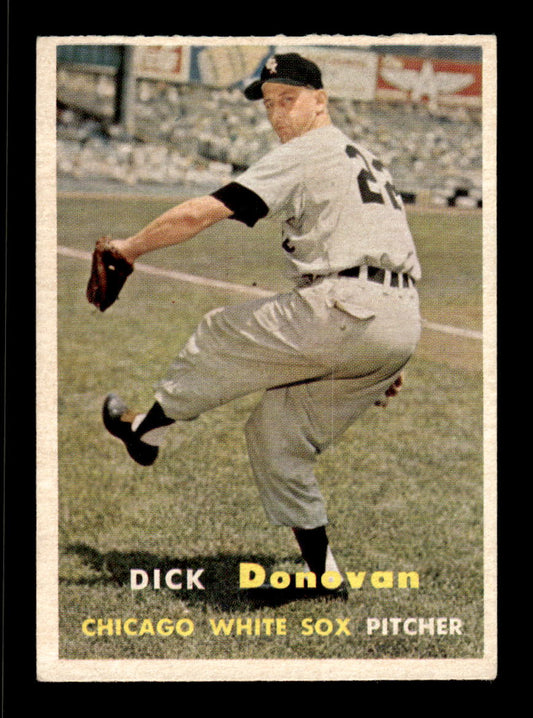 1957 Topps #181 Dick Donovan Chicago White Sox EX HOF-10005607