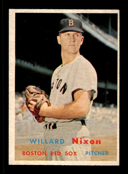 1957 Topps #189 Willard Nixon Boston Red Sox EX HOF-10005612