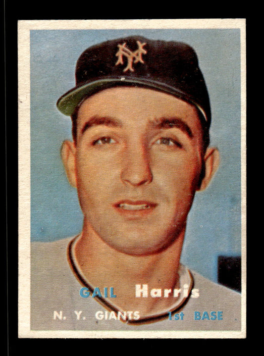 1957 Topps #281 Gail Harris New York Giants EX HOF-10005628