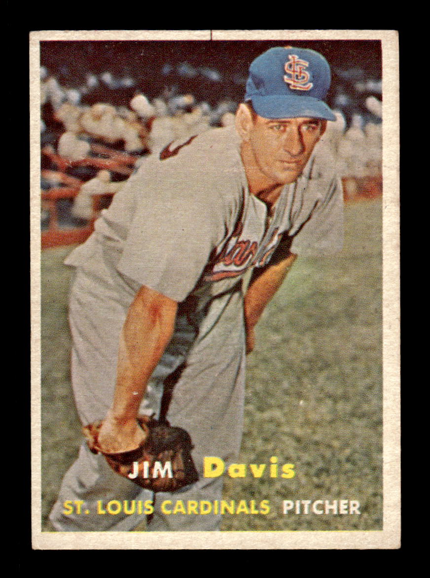 1957 Topps #273 Jim Davis St. Louis Cardinals EX HOF-10005634