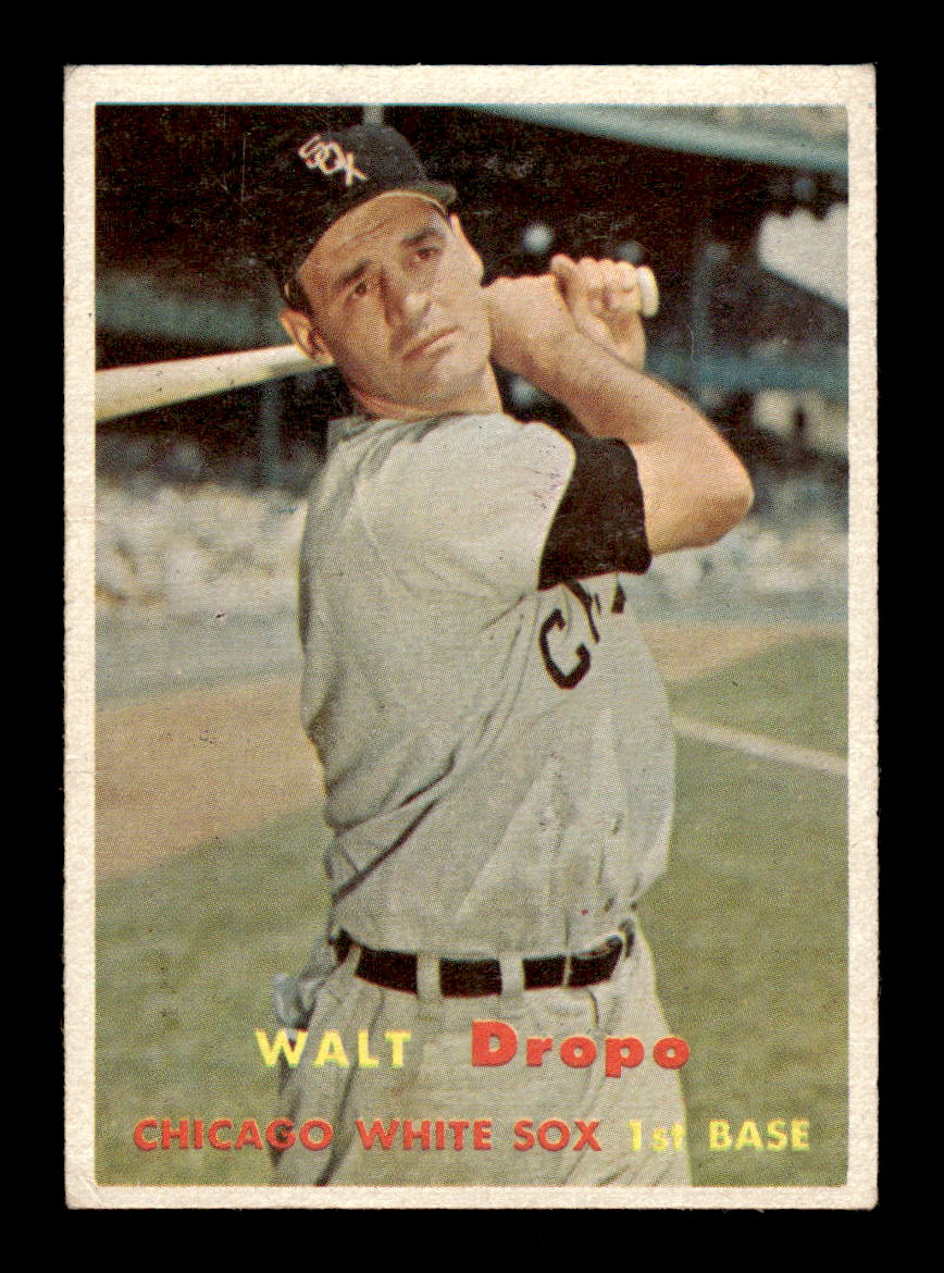 1957 Topps #257 Walt Dropo Chicago White Sox EX HOF-10005642