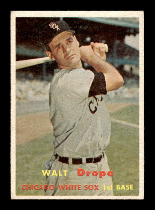 1957 Topps #257 Walt Dropo Chicago White Sox EX HOF-10005642