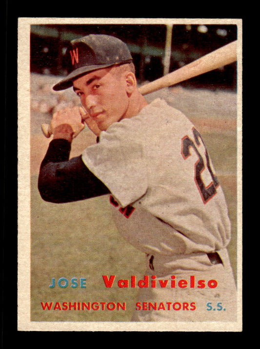 1957 Topps #246 Jose Valdivielso Washington Senators EX HOF-10005651