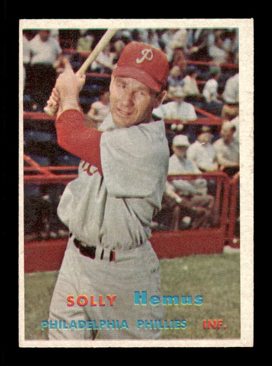 1957 Topps #231 Solly Hemus Philadelphia Phillies EX HOF-10005663
