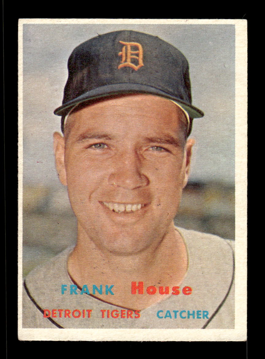 1957 Topps #223 Frank House Detroit Tigers EX HOF-10005669