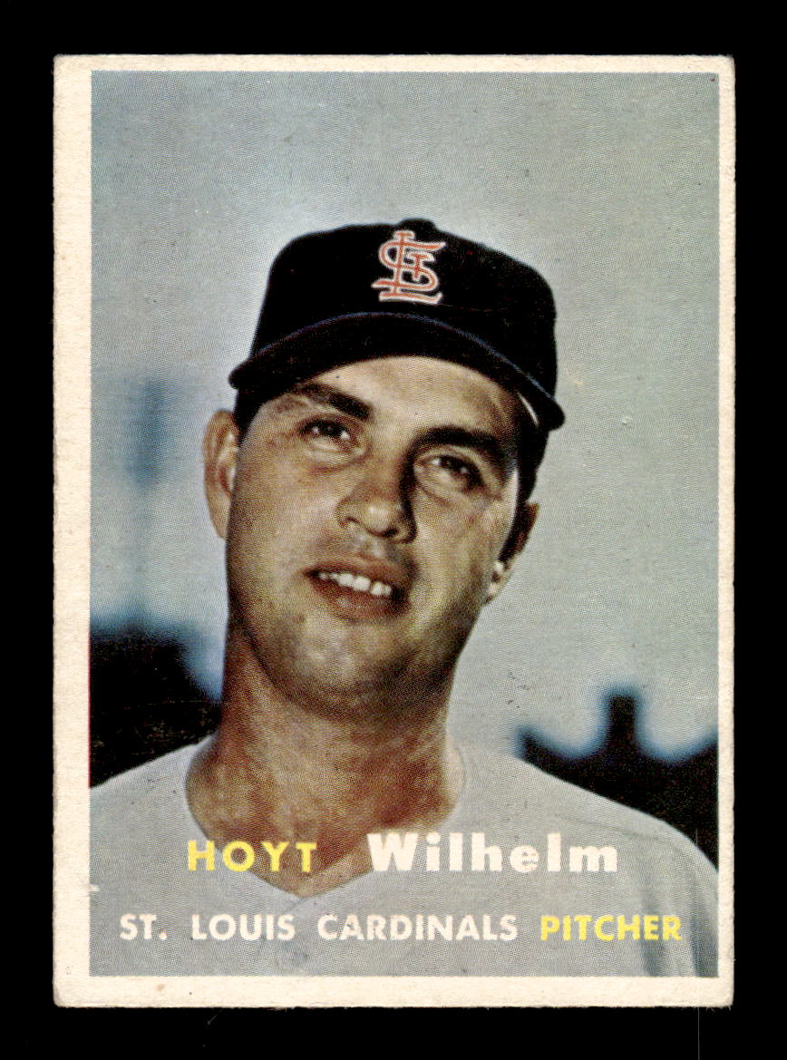 1957 Topps #203 Hoyt Wilhelm St. Louis Cardinals EX HOF-10005681