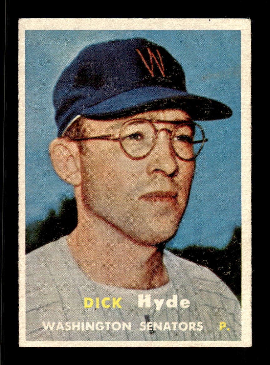 1957 Topps #403 Dick Hyde Washington Senators EX HOF-10005693