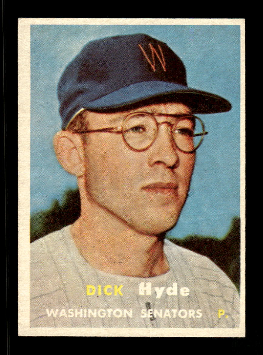 1957 Topps #403 Dick Hyde Washington Senators EX HOF-10005694