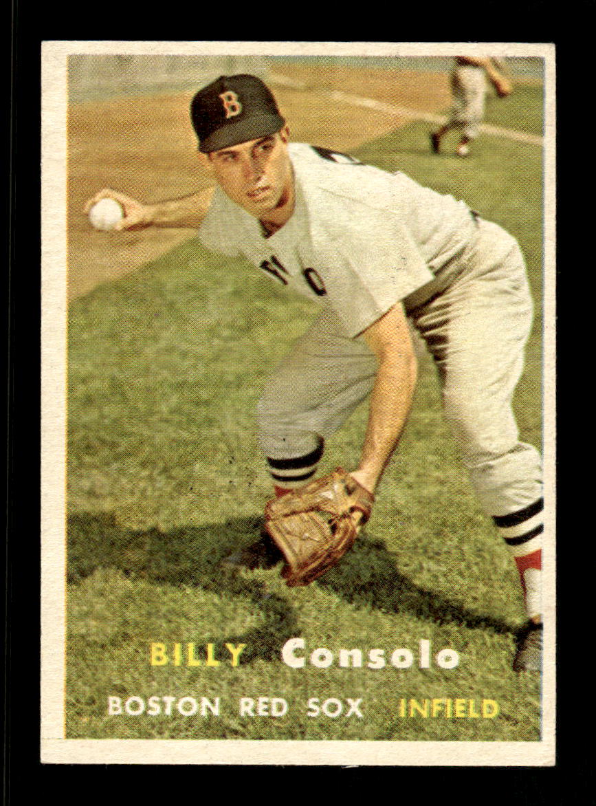 1957 Topps #399 Billy Consolo Boston Red Sox EX HOF-10005697