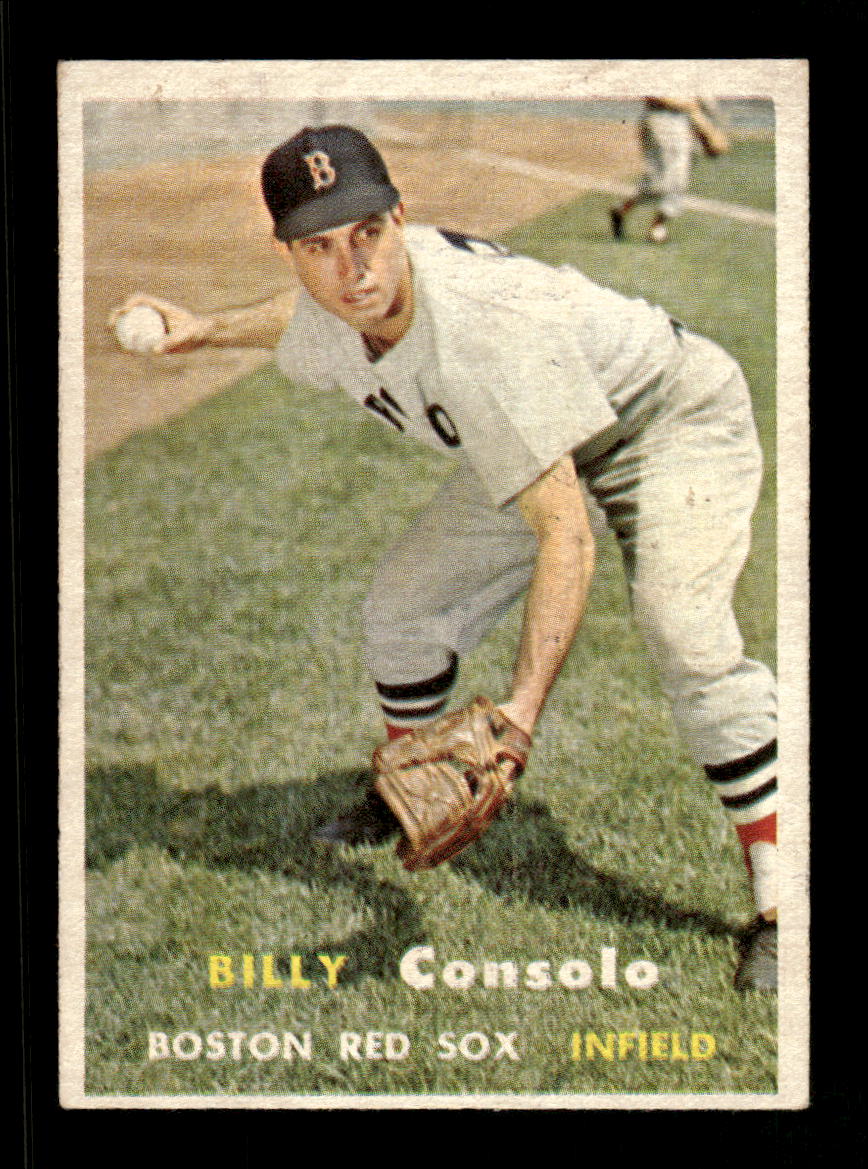 1957 Topps #399 Billy Consolo Boston Red Sox EX HOF-10005698