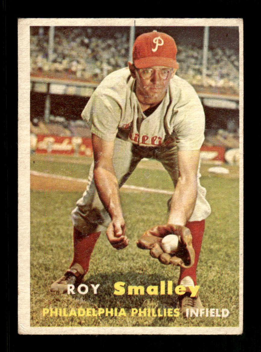 1957 Topps #397 Roy Smalley Philadelphia Phillies VG HOF-10005701