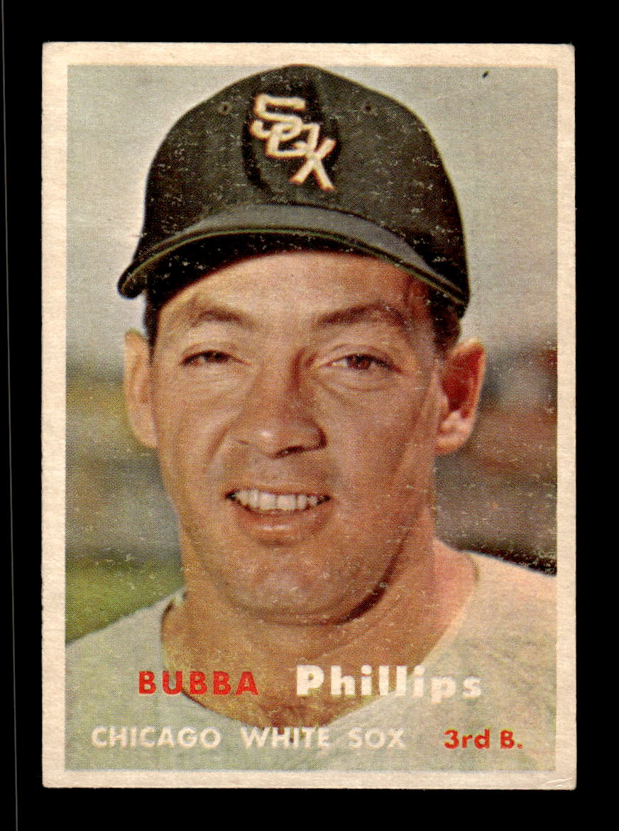 1957 Topps #395 Bubba Phillips Chicago White Sox EX HOF-10005703