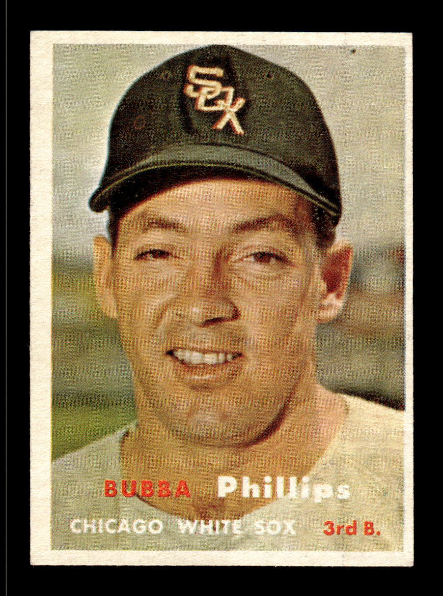 1957 Topps #395 Bubba Phillips Chicago White Sox EX HOF-10005704