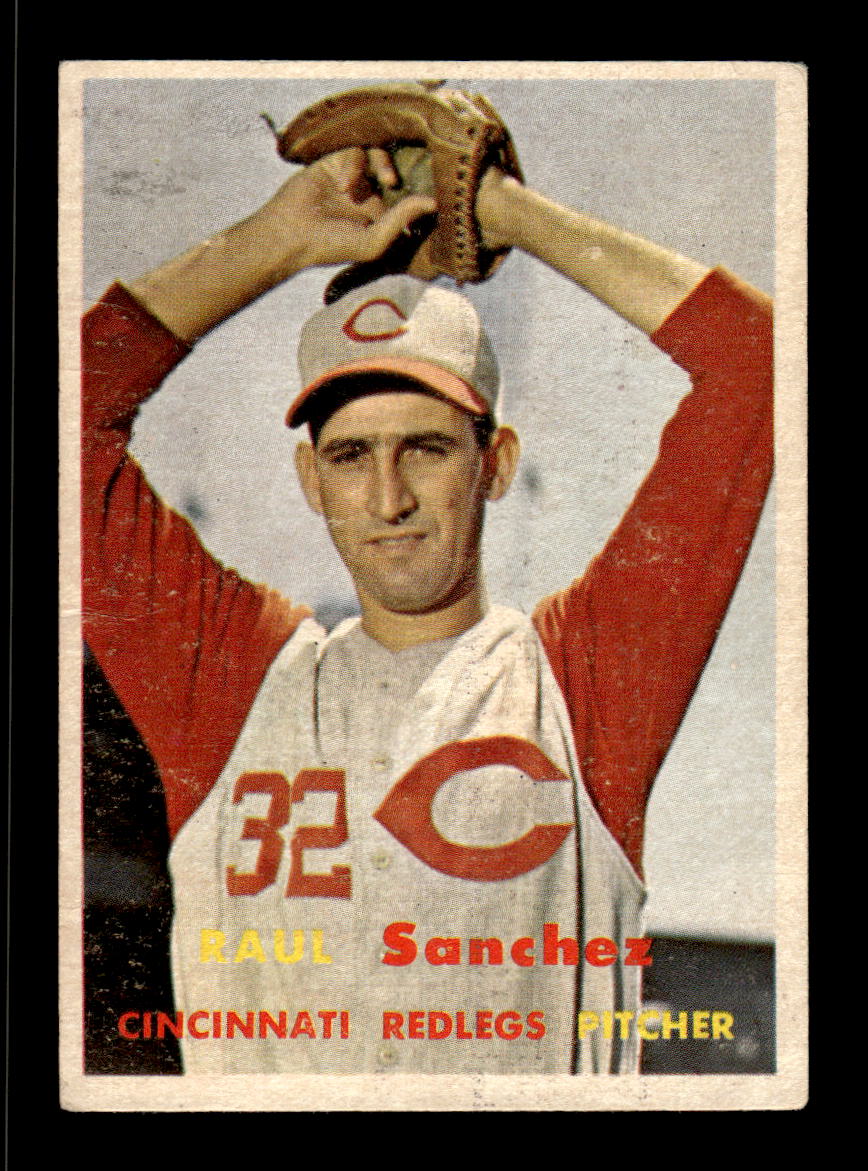 1957 Topps #393 Raul Sanchez Cincinnati Redlegs VG HOF-10005707