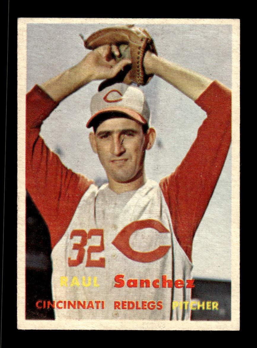 1957 Topps #393 Raul Sanchez Cincinnati Redlegs VG HOF-10005708