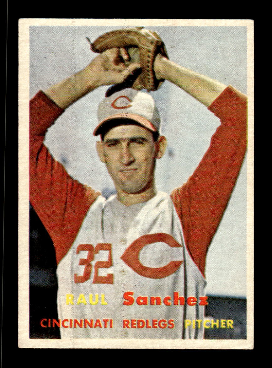 1957 Topps #393 Raul Sanchez Cincinnati Redlegs EX HOF-10005709