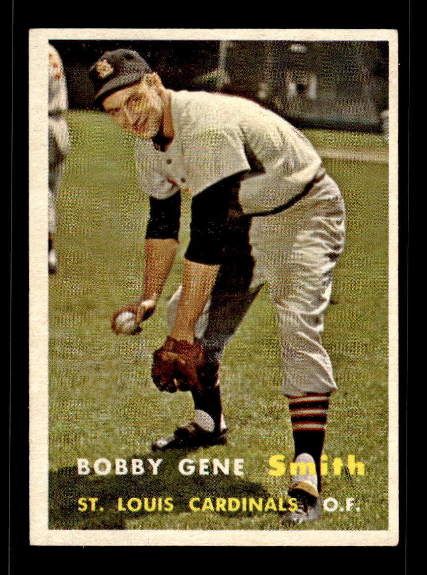 1957 Topps #384 Bobby Gene Smith St. Louis Cardinals EX HOF-10005726
