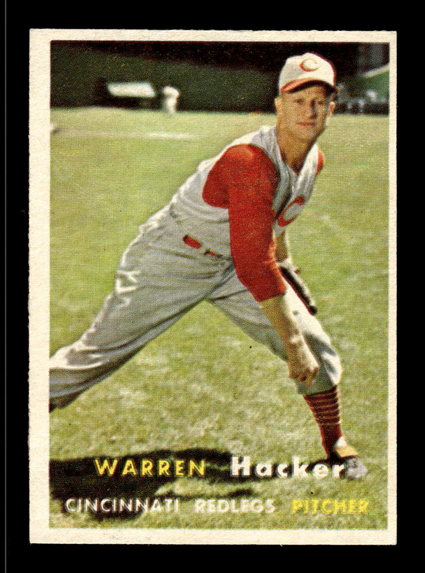 1957 Topps #370 Warren Hacker Cincinnati Redlegs VG HOF-10005746
