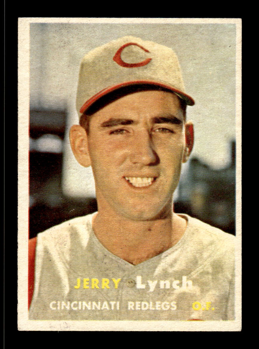 1957 Topps #358 Jerry Lynch Cincinnati Redlegs EX HOF-10005766