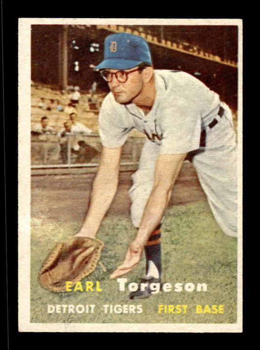 1957 Topps #357 Earl Torgeson Detroit Tigers EX HOF-10005768