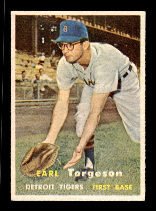1957 Topps #357 Earl Torgeson Detroit Tigers EX HOF-10005769