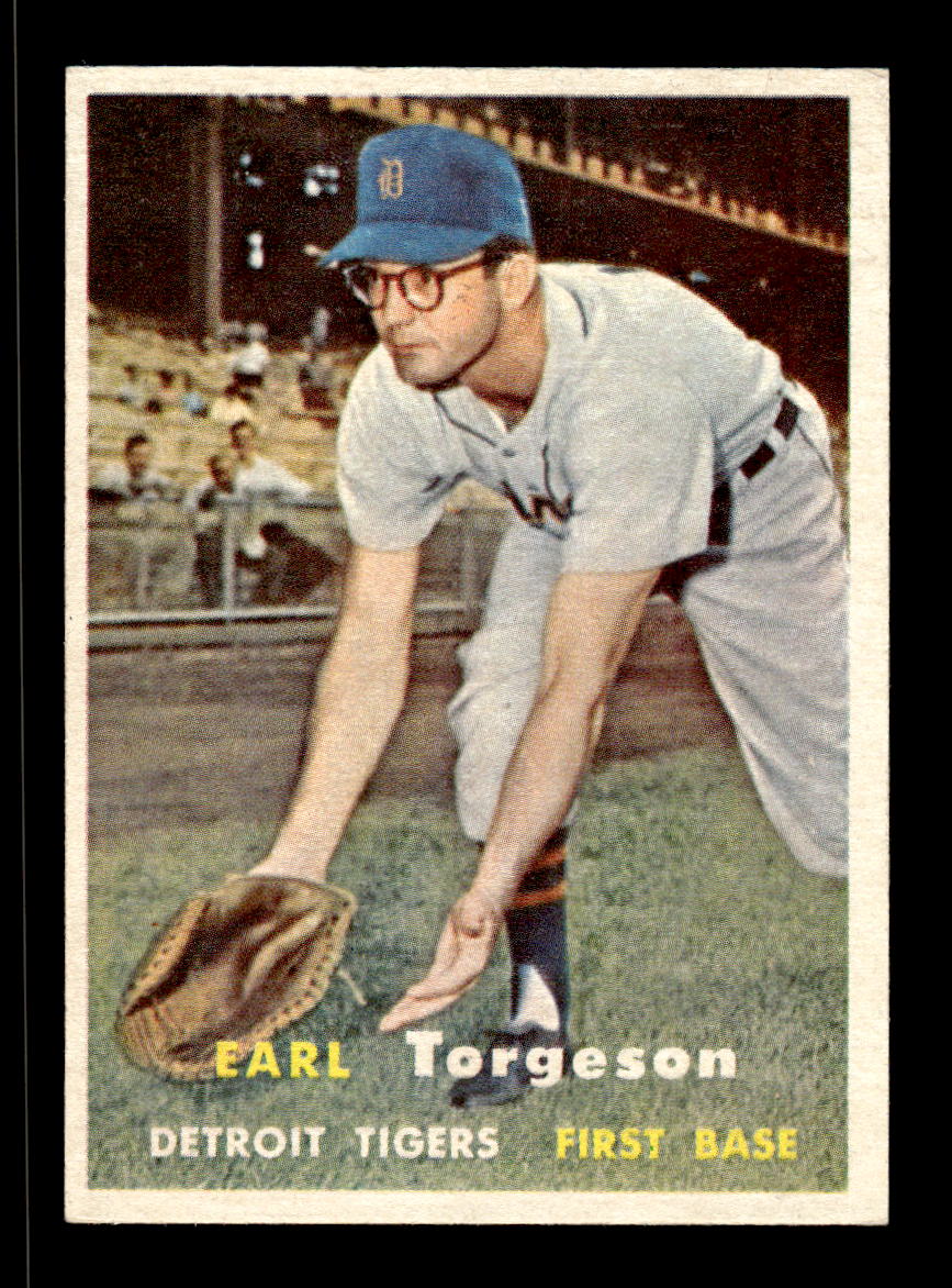 1957 Topps #357 Earl Torgeson Detroit Tigers EX HOF-10005770