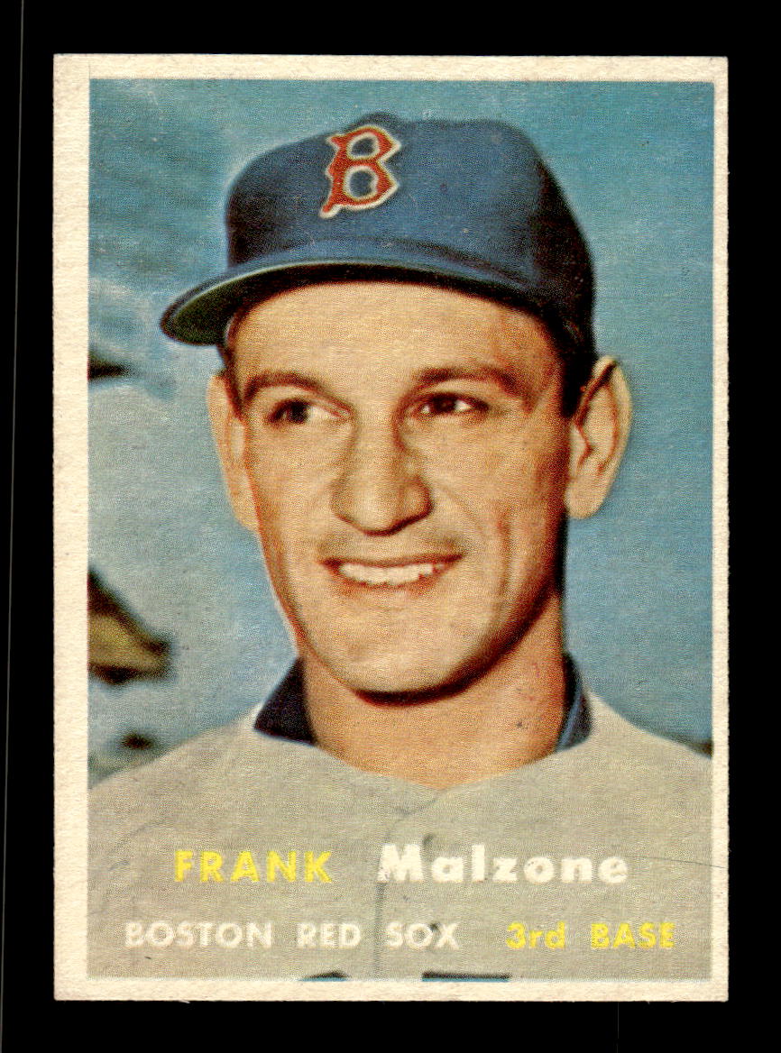 1957 Topps #355 Frank Malzone Boston Red Sox EX HOF-10005772