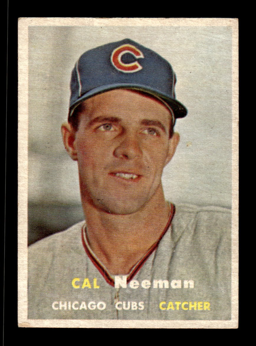 1957 Topps #353 Cal Neeman Chicago Cubs EX HOF-10005776