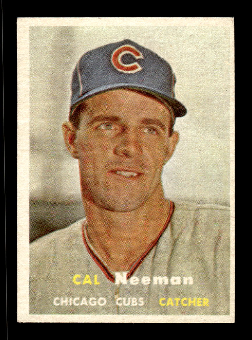 1957 Topps #353 Cal Neeman Chicago Cubs EX HOF-10005777