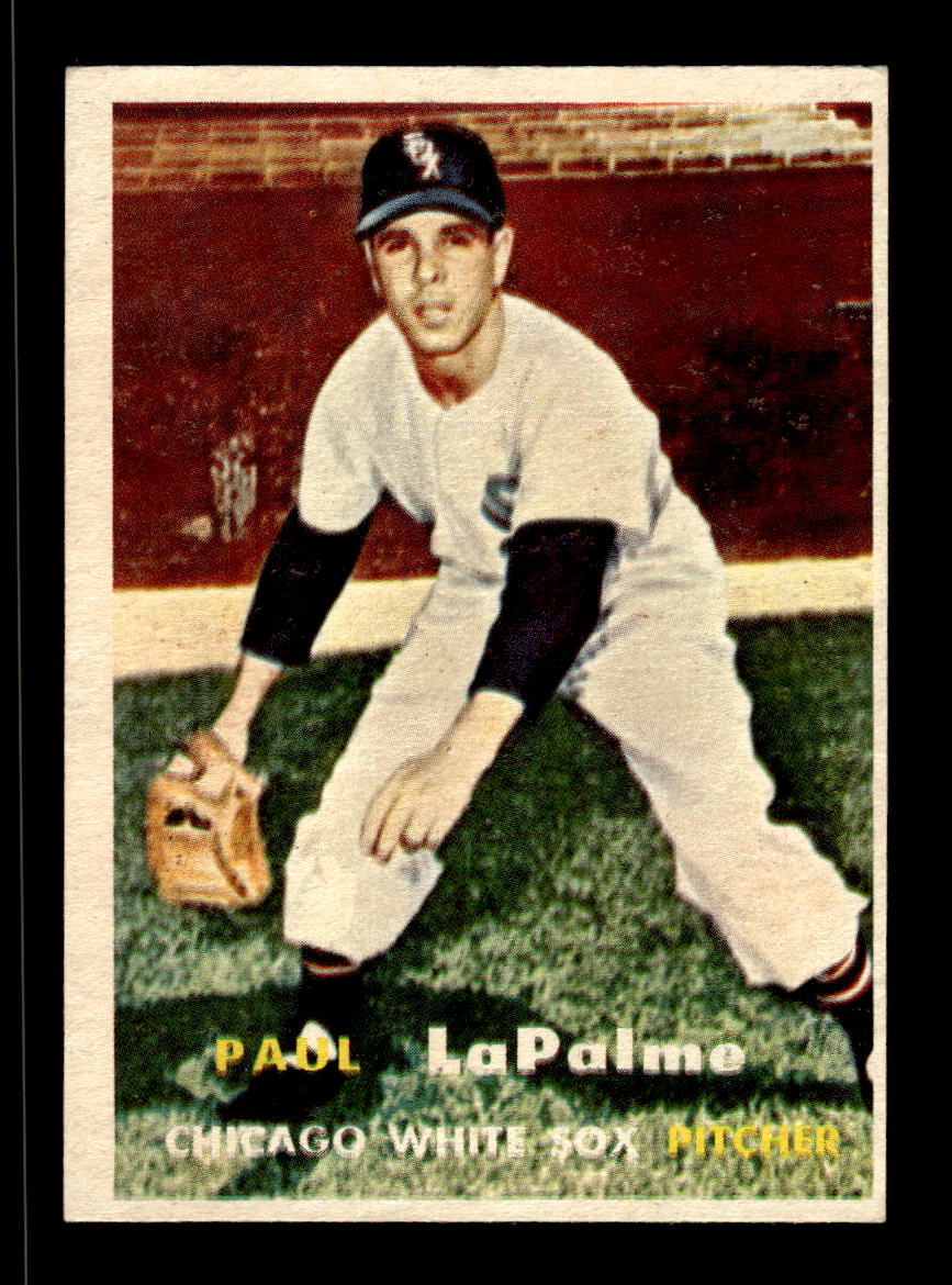 1957 Topps #344 Paul LaPalme Chicago White Sox EX HOF-10005781