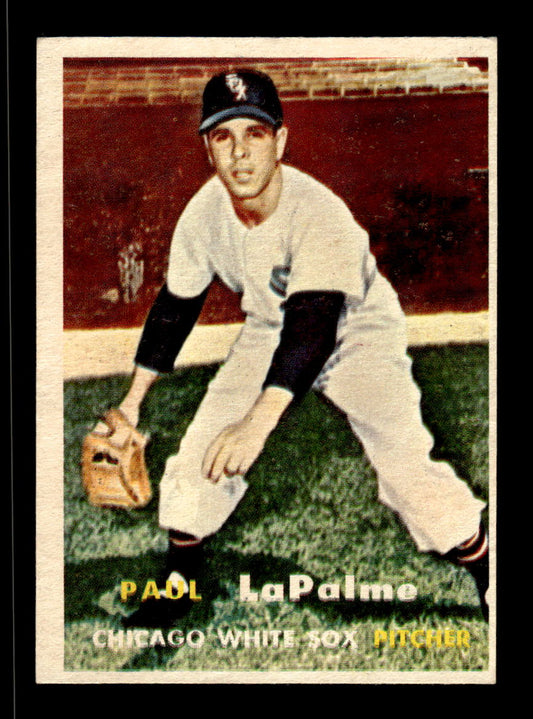 1957 Topps #344 Paul LaPalme Chicago White Sox EX HOF-10005781