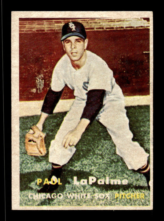 1957 Topps #344 Paul LaPalme Chicago White Sox EX HOF-10005782