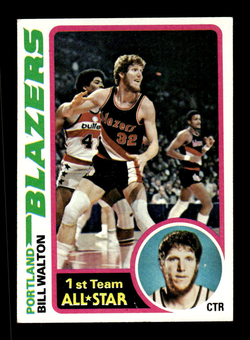 1978-79 Topps #1 Bill Walton Portland Trail Blazers EXMT HOF-10005800