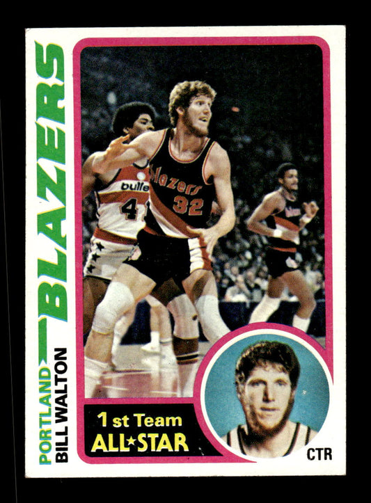 1978-79 Topps #1 Bill Walton Portland Trail Blazers EXMT HOF-10005800