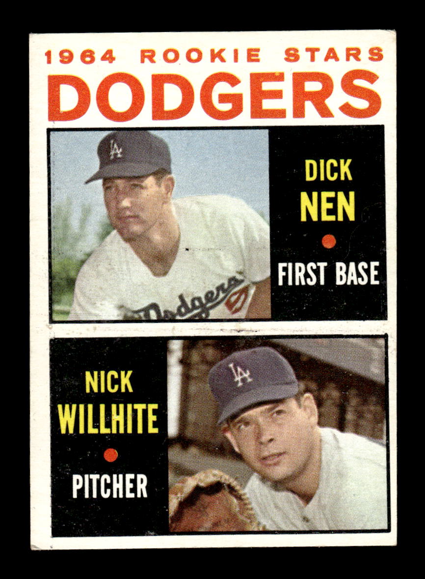 1964 Topps #14 Dodgers 1964 Rookie Stars EX HOF-10005823