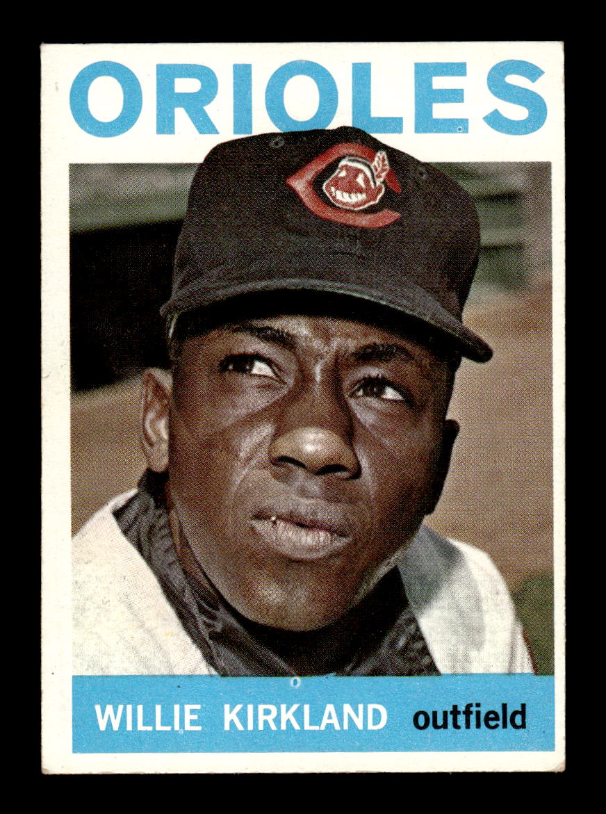 1964 Topps #17 Willie Kirkland Baltimore Orioles EX HOF-10005825