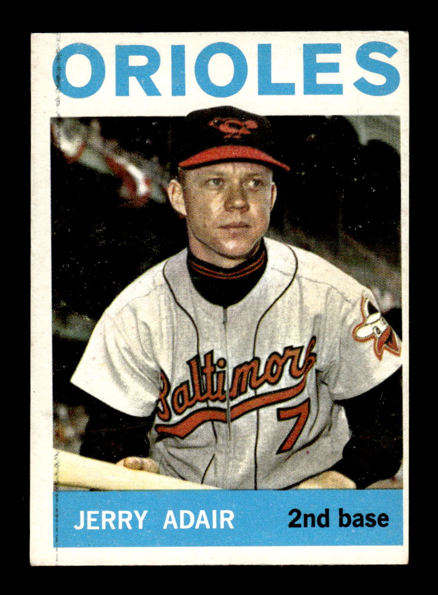 1964 Topps #22 Jerry Adair Baltimore Orioles EX HOF-10005828